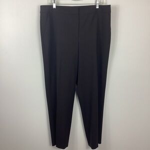 St. John Emma Wool Blend Trousers Size 14